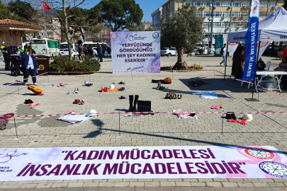 Bursa Gemlik’te kadınların mücadelesine güçlü destek