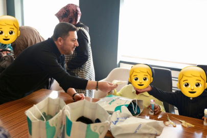 Nevşehirli çocuklara Başkan Amca'dan bayramlık