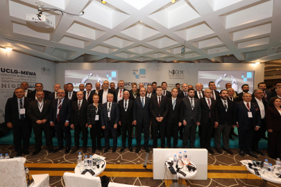 Başkan Altay UCLG MEWA toplantısında konuştu