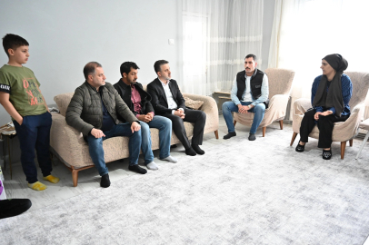 Mudanya'yı yasa boğan acı kayba Büyükşehir'den ziyaret