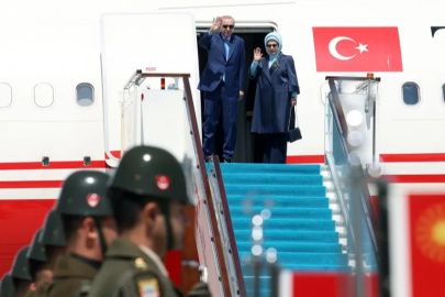 Cumhurbaşkanı Erdoğan Kazakistan’a uğurlandı