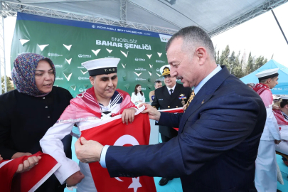 Kocaeli'de vatan aşkıyla, çakı gibi asker oldular